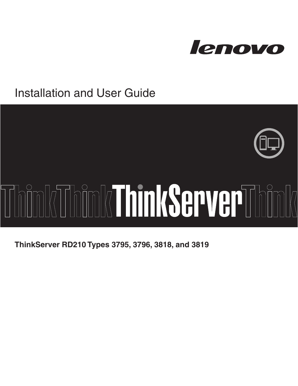 Lenovo RD210 User Manual | 204 pages