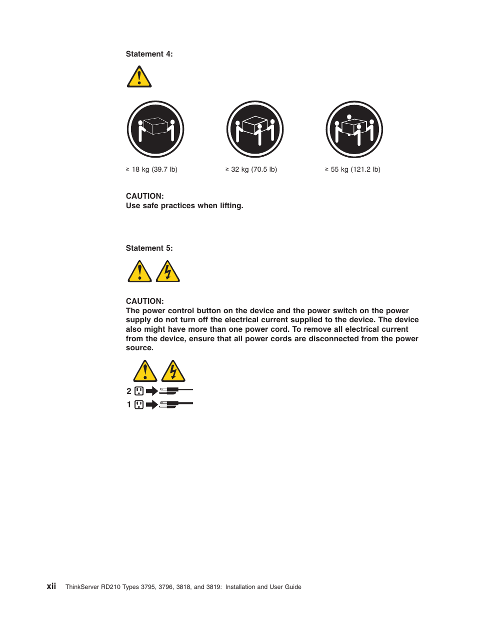 Lenovo RD210 User Manual | Page 14 / 204