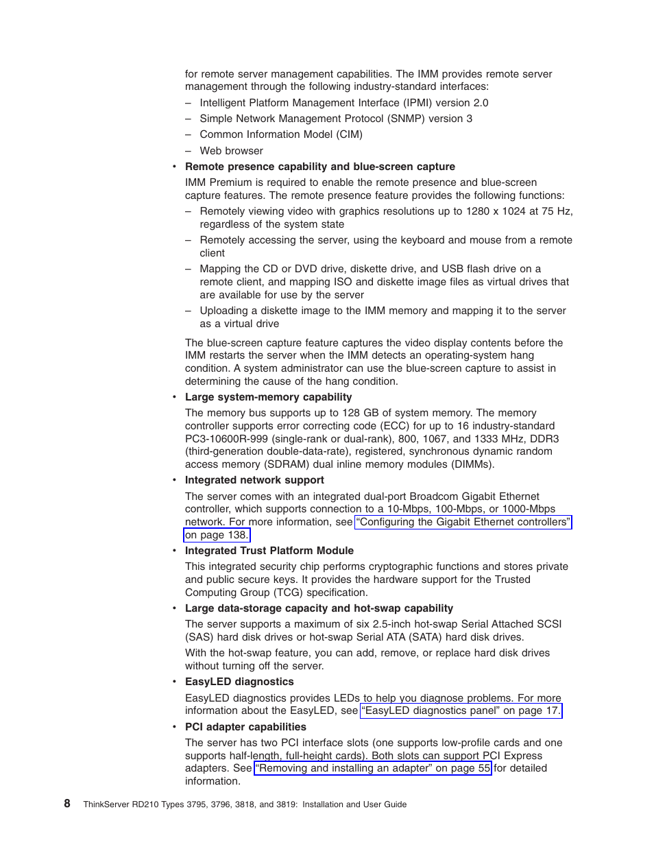Lenovo RD210 User Manual | Page 24 / 204