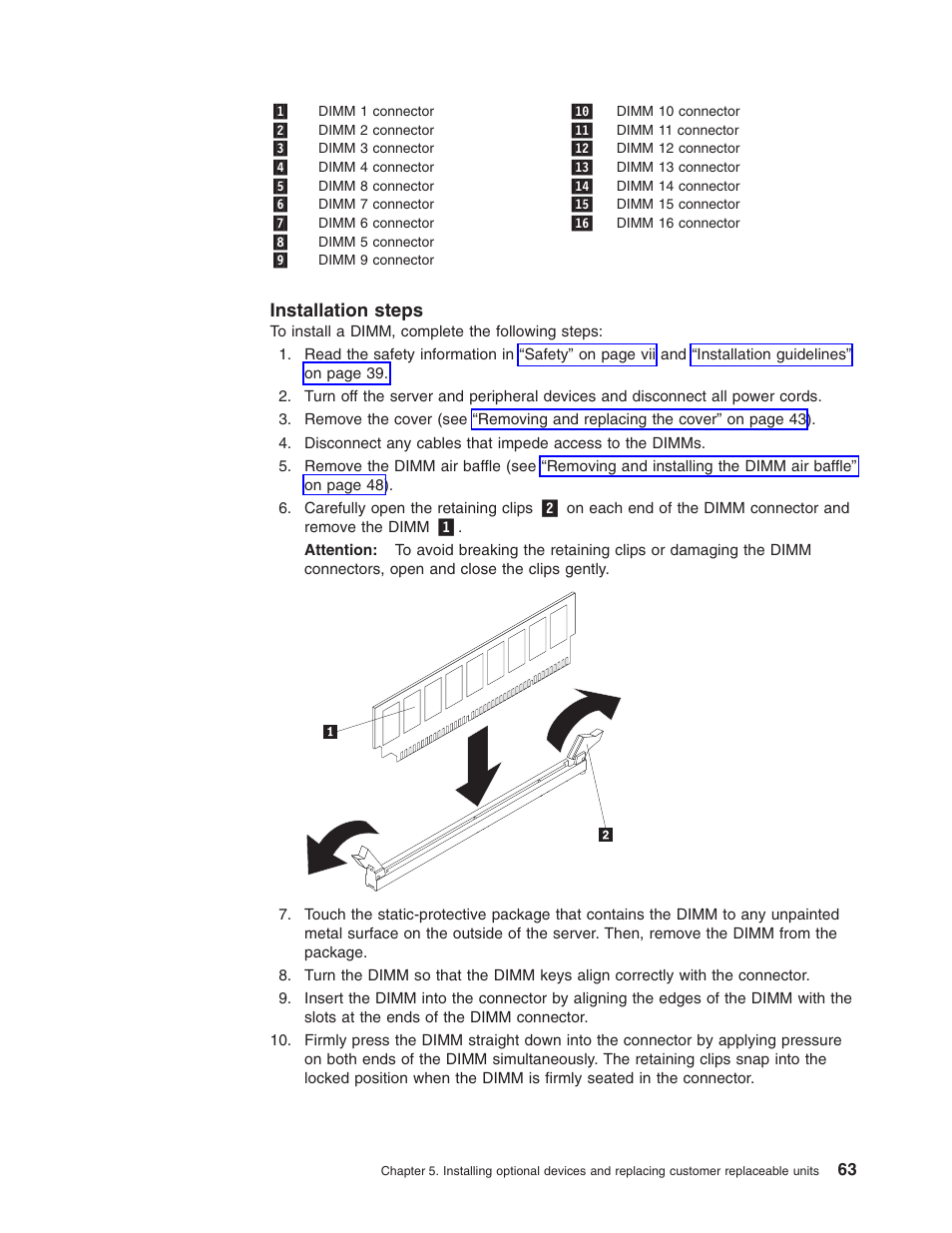 Installation steps, Installation, Steps | Lenovo RD210 User Manual | Page 79 / 204