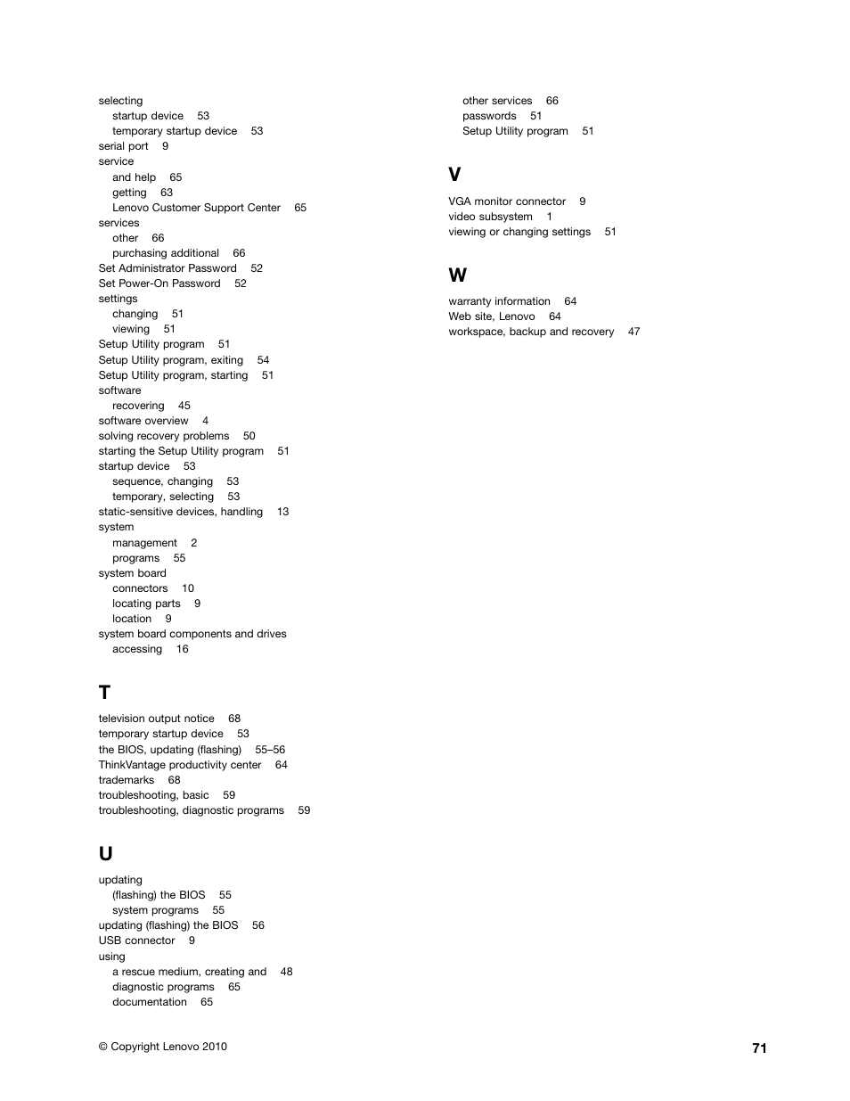 Lenovo 5046 User Manual | Page 79 / 82