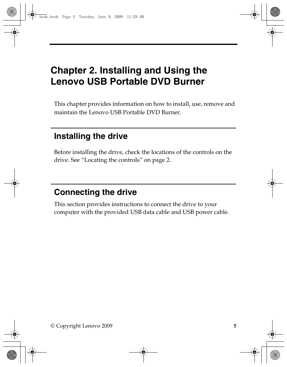 Installing the drive, Connecting the drive | Lenovo GP20N User Manual | Page 19 / 42