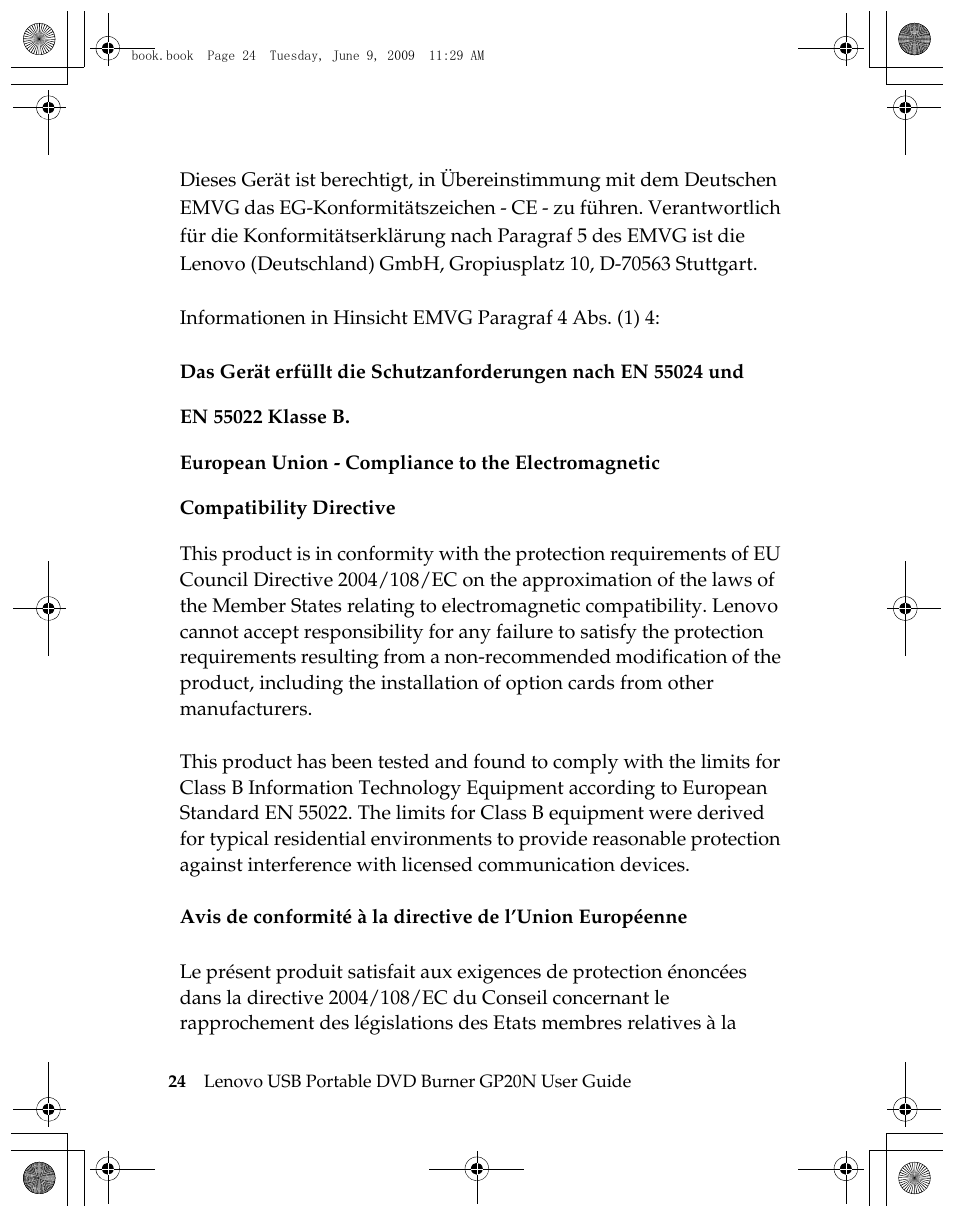 Lenovo GP20N User Manual | Page 38 / 42