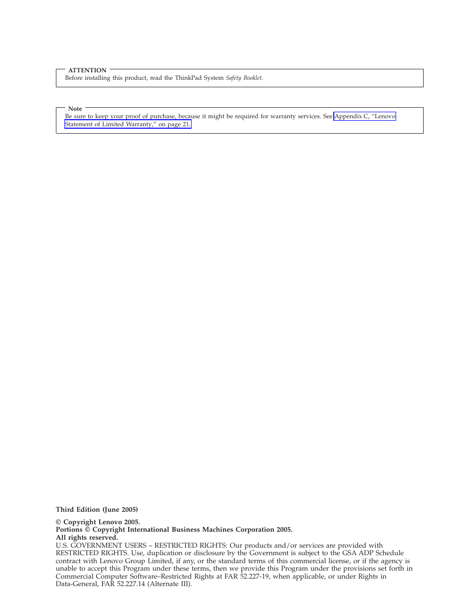 Lenovo ThinkPad 41N5653 User Manual | Page 4 / 62
