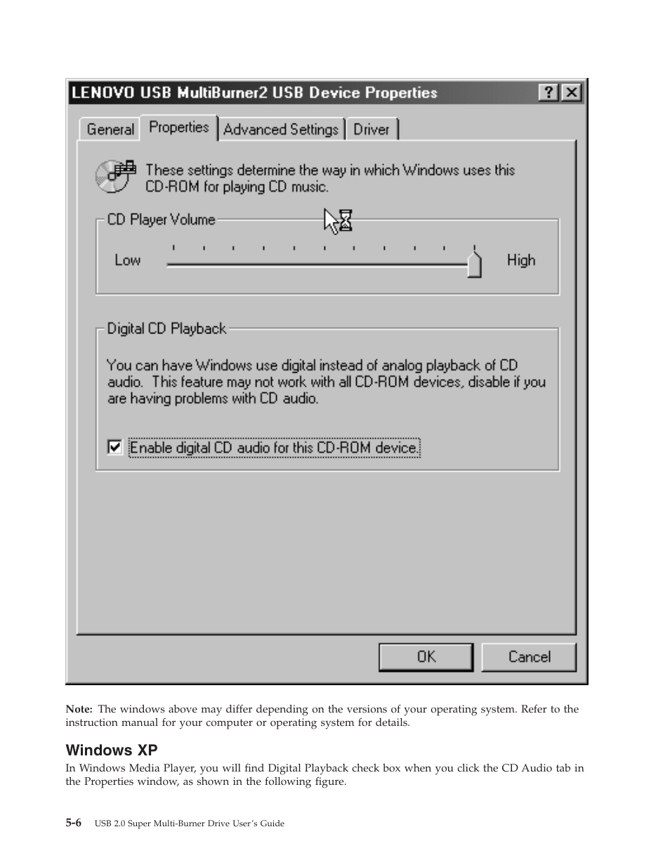 Windows xp, Windows | Lenovo 40Y8699 User Manual | Page 34 / 72