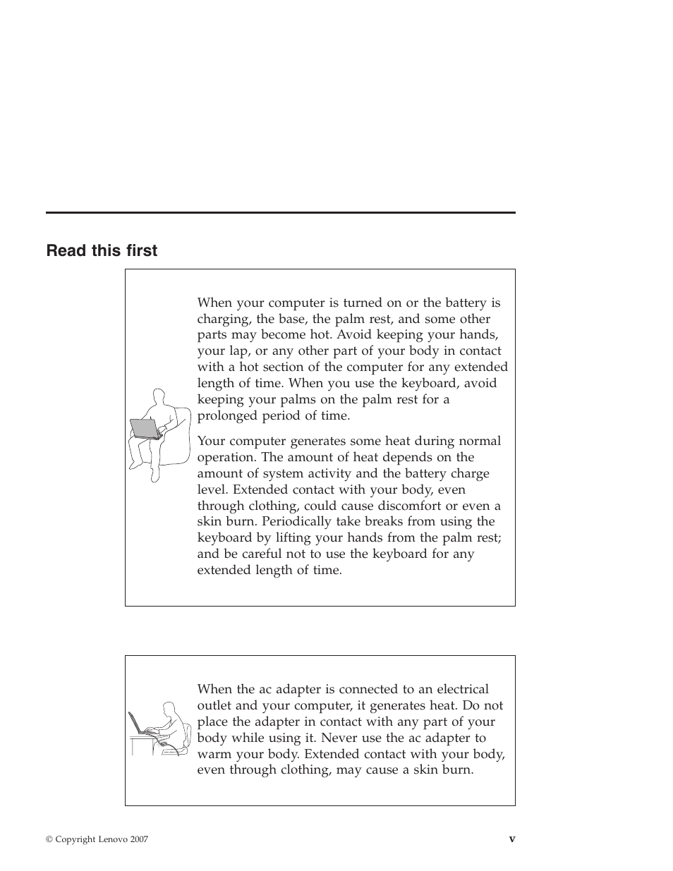 Read this first, Read, This | First | Lenovo 3000 User Manual | Page 7 / 38