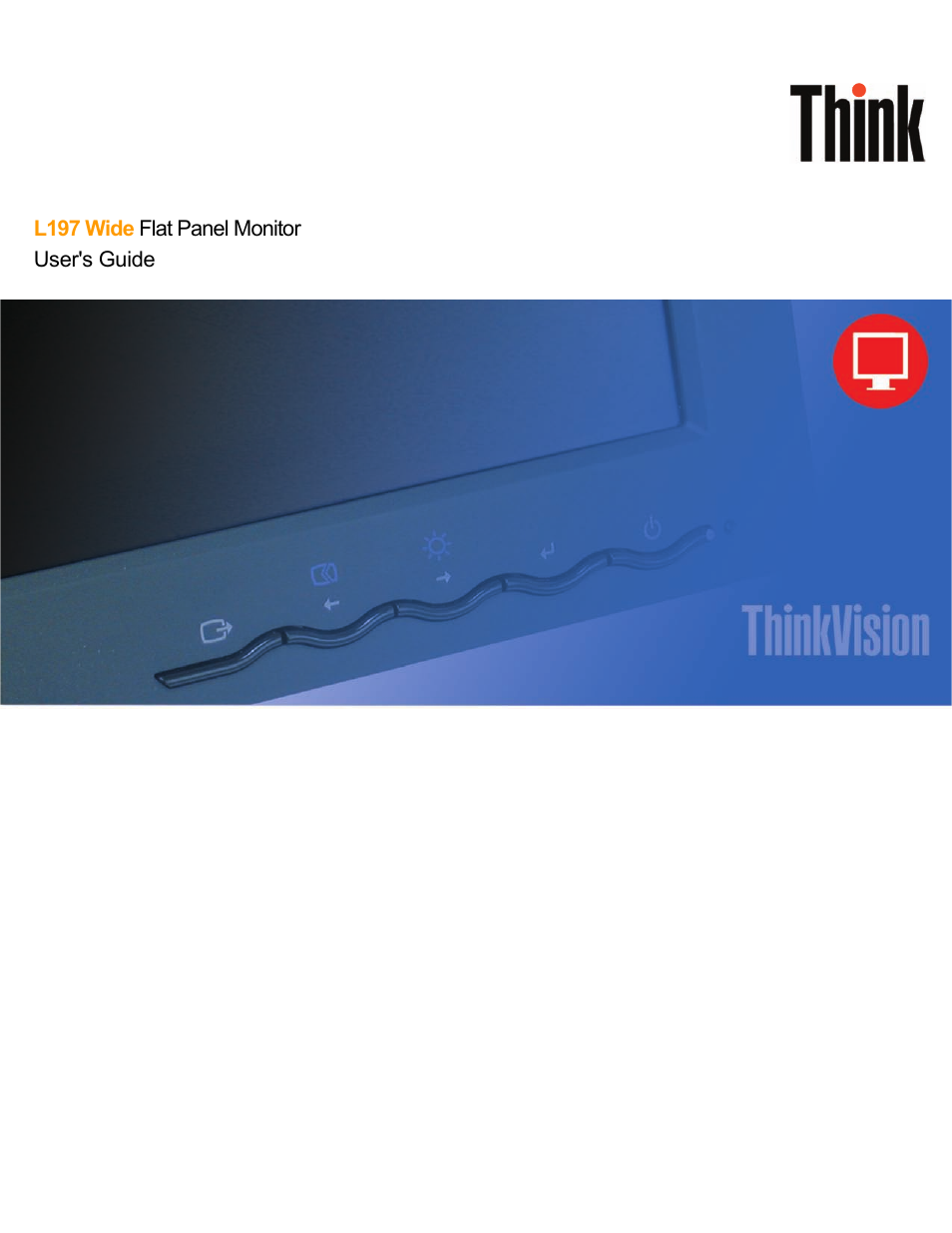 Lenovo L197 User Manual | 32 pages