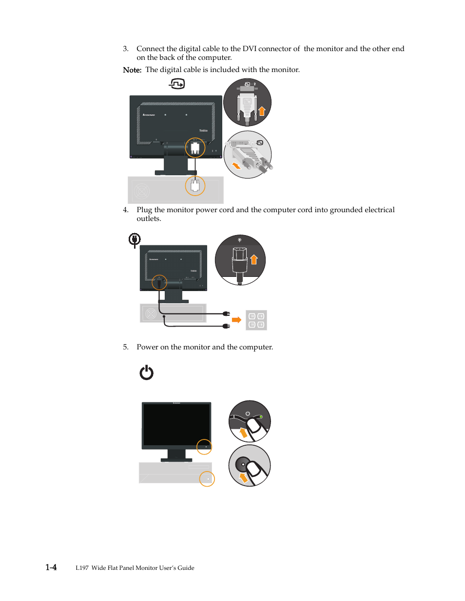 Lenovo L197 User Manual | Page 8 / 32