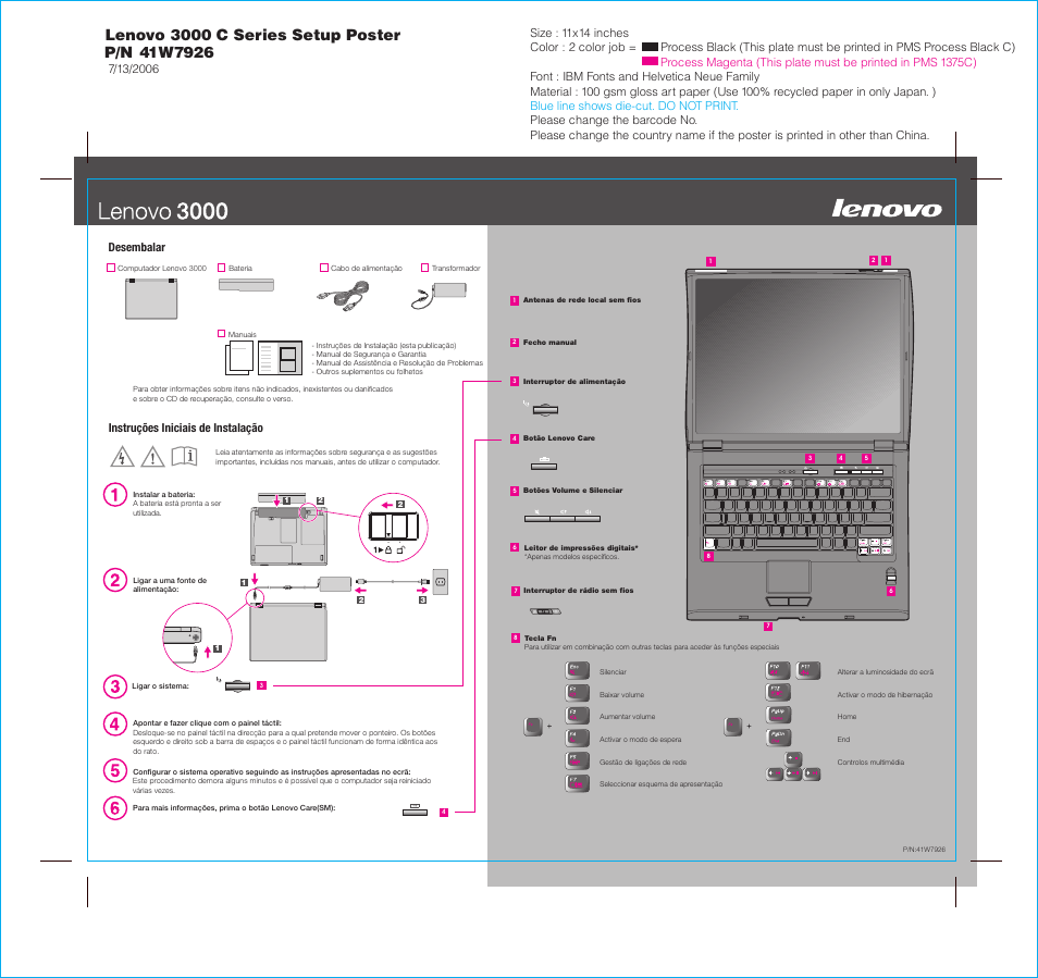 Lenovo 41W7926 User Manual | 2 pages