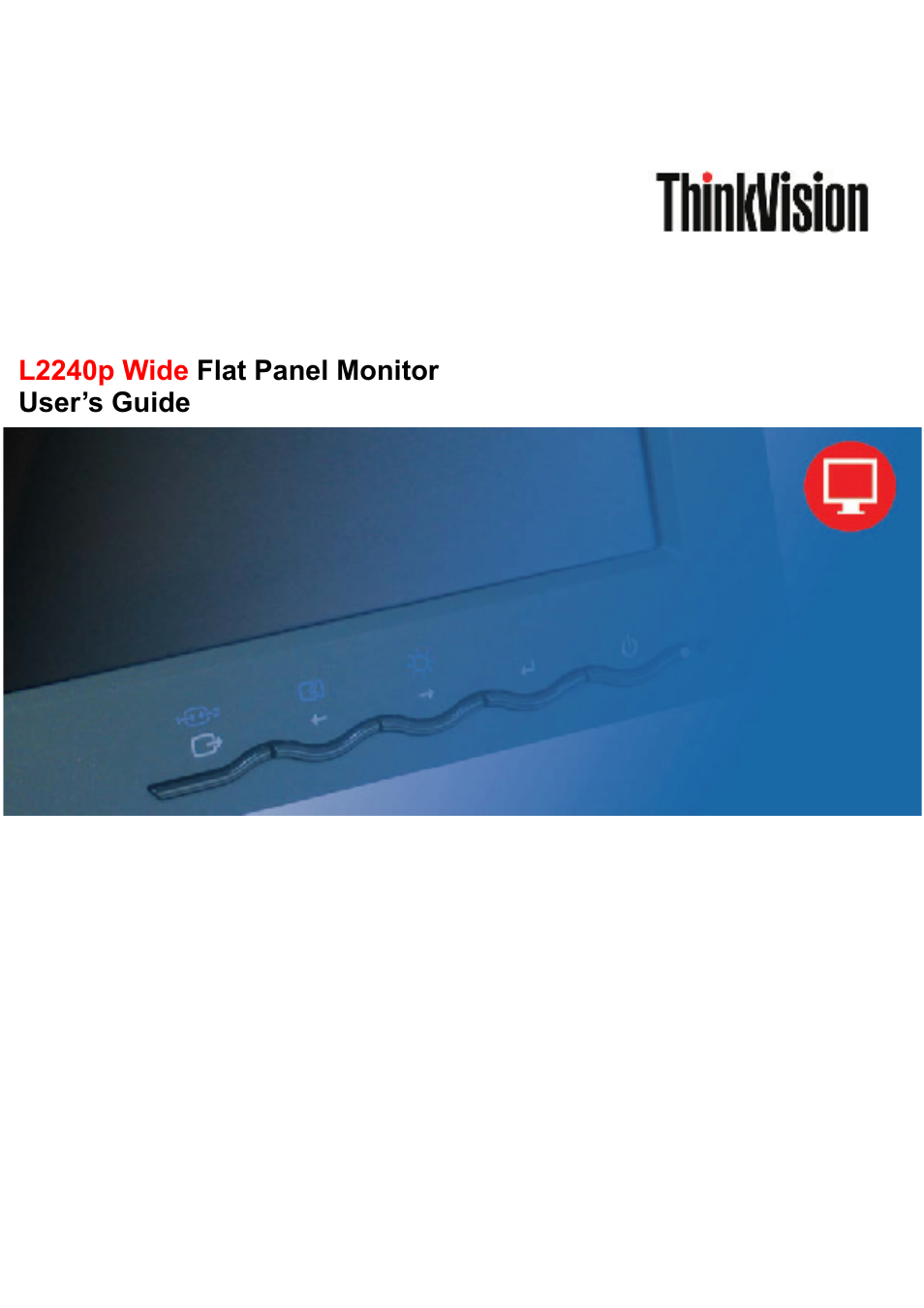 Lenovo L2240P User Manual | 34 pages