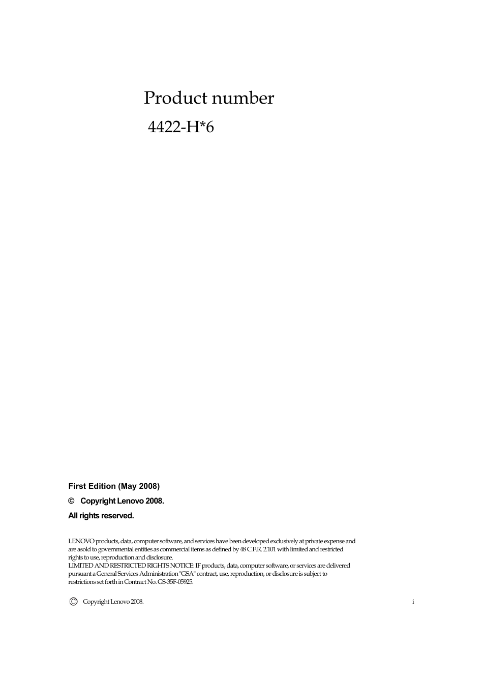 Product number | Lenovo L2240P User Manual | Page 2 / 34