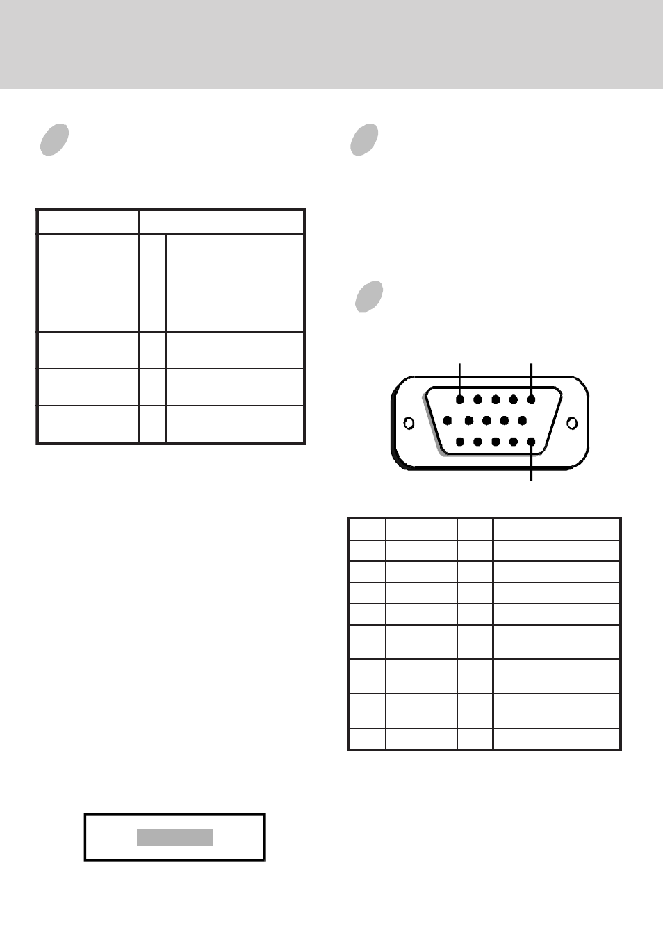 Troubleshooting, Servicing, Signal connector information | Lenovo C52 User Manual | Page 8 / 10