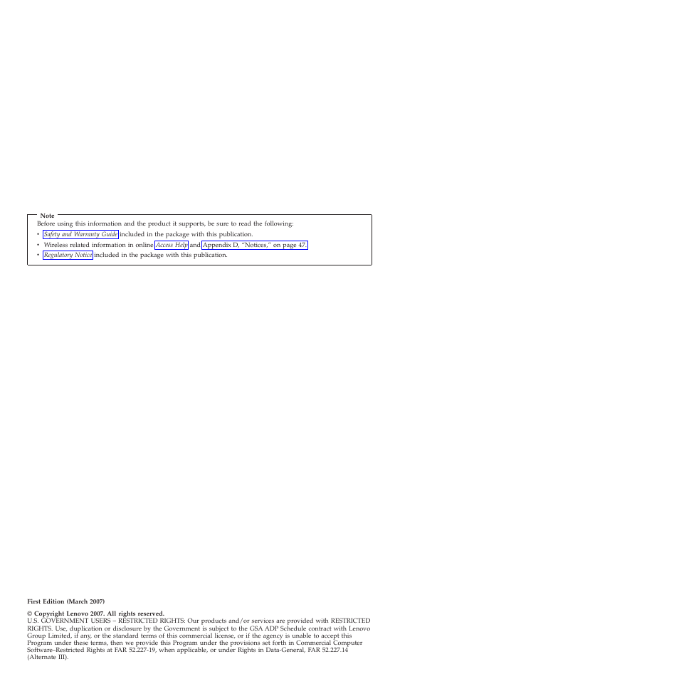 Lenovo 3000 V200 User Manual | Page 4 / 68