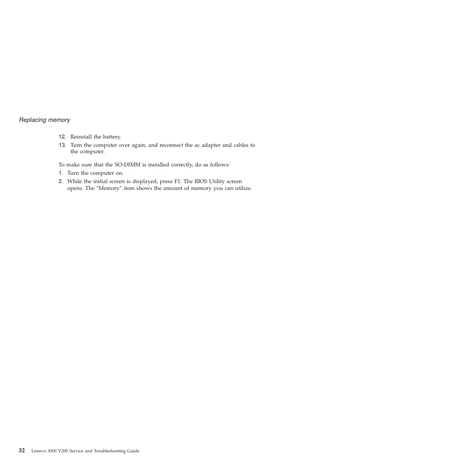 Lenovo 3000 V200 User Manual | Page 42 / 68