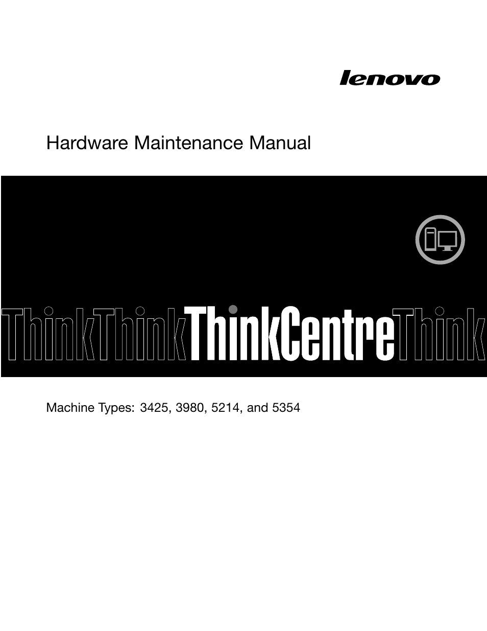 Lenovo 3980 User Manual | 110 pages