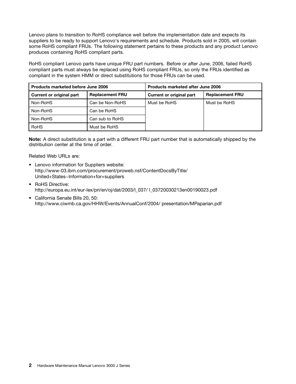Lenovo J SERIES 3000 User Manual | Page 8 / 200