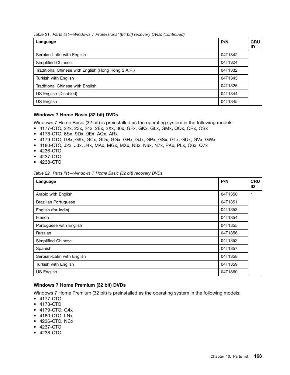 Lenovo T420 User Manual | Page 169 / 178