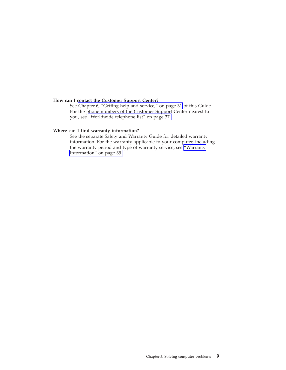 Lenovo NONE FOUND 3000 V100 User Manual | Page 17 / 66