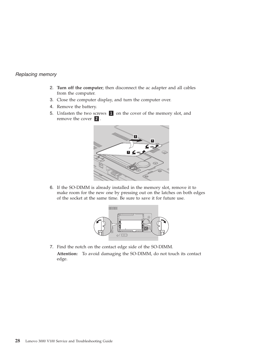 Lenovo NONE FOUND 3000 V100 User Manual | Page 36 / 66