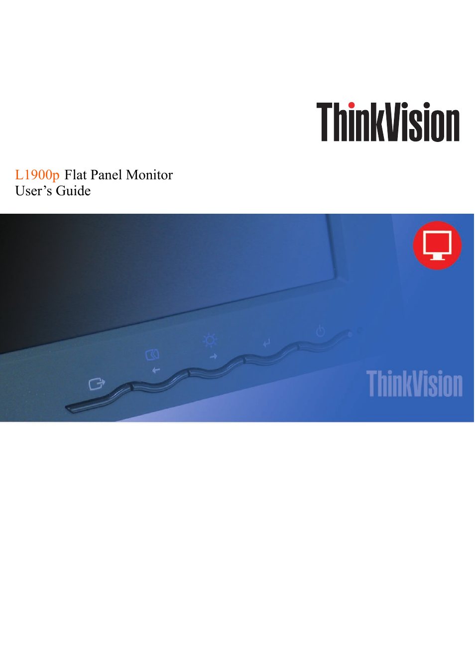 Lenovo L1900P User Manual | 31 pages