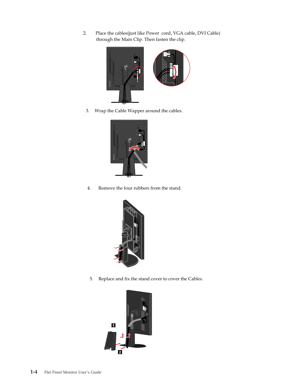 Lenovo L1900P User Manual | Page 8 / 31