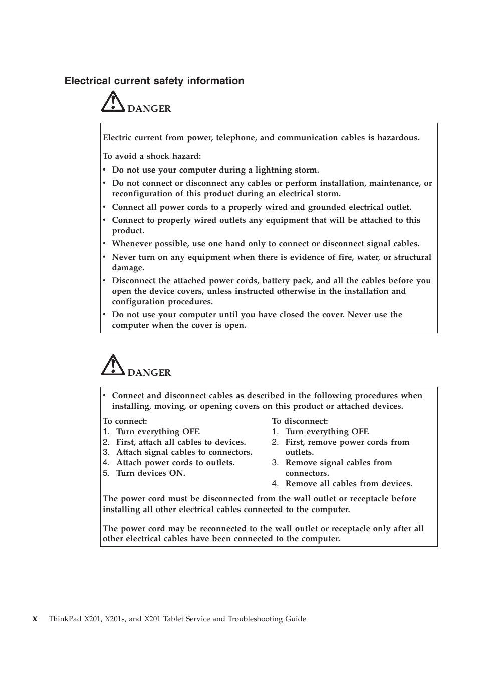 Lenovo THINKPAD X201S User Manual | Page 10 / 44