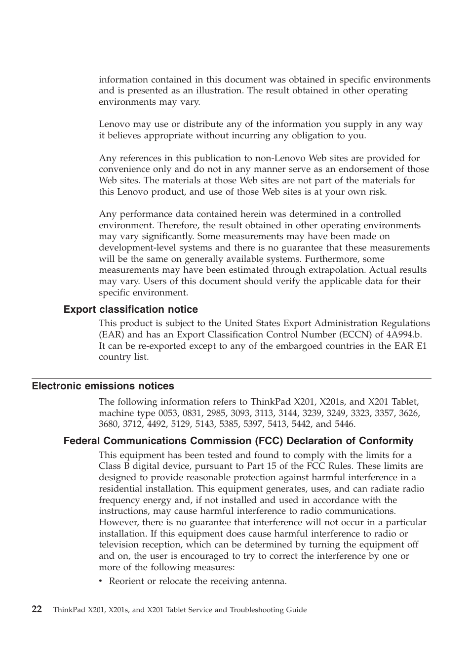 Lenovo THINKPAD X201S User Manual | Page 36 / 44