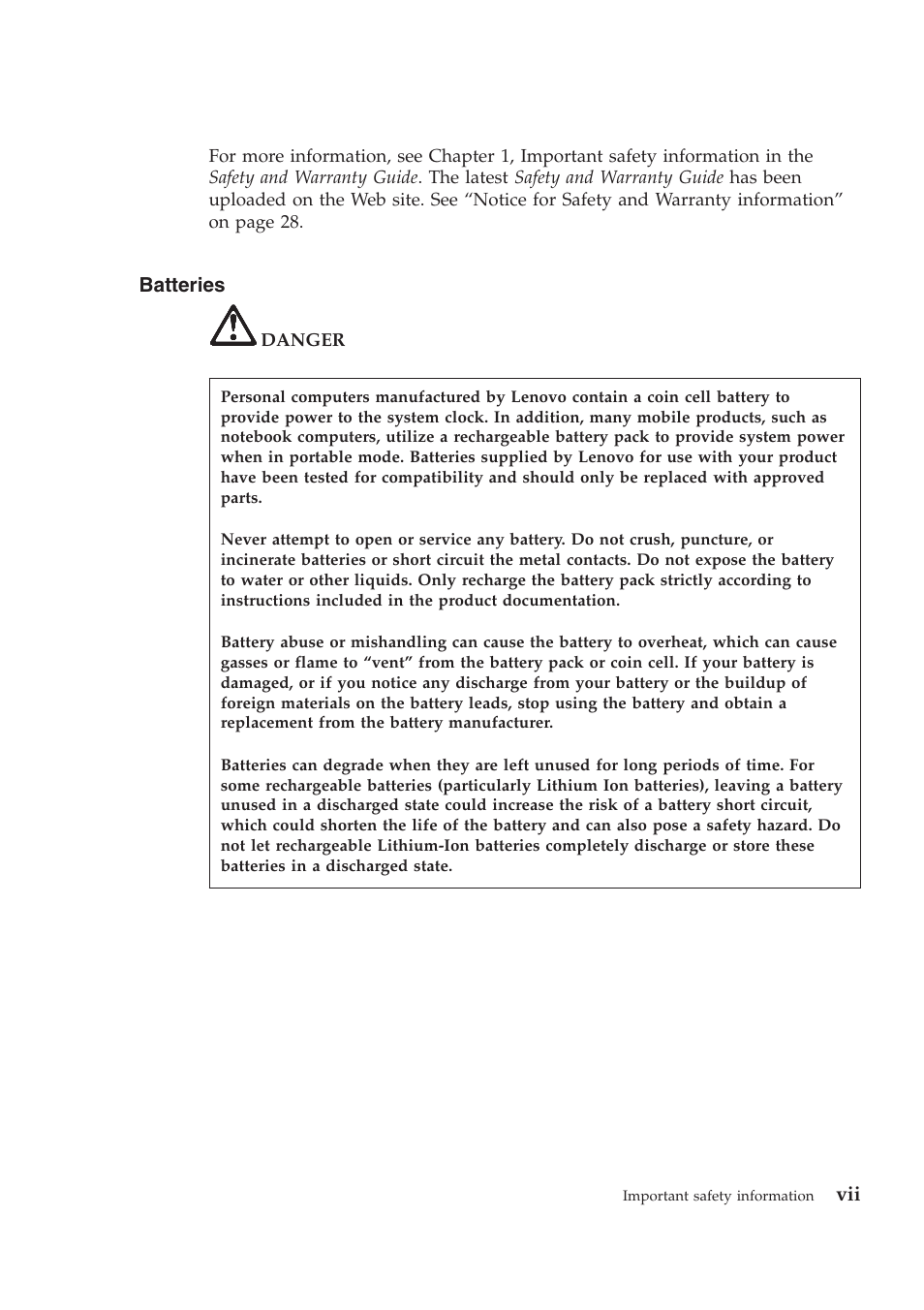 Lenovo THINKPAD X201S User Manual | Page 7 / 44