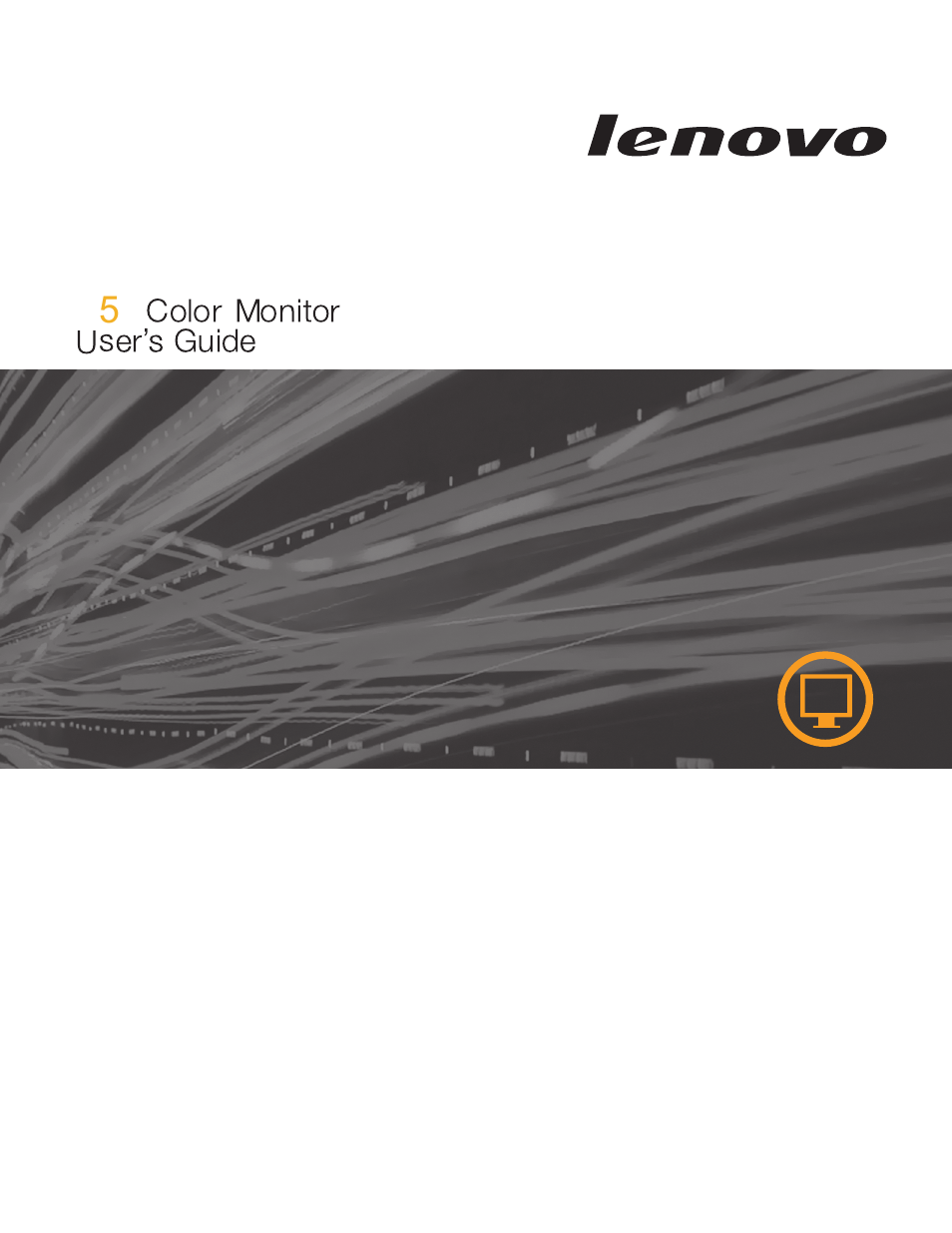Lenovo ThinkVision E54 User Manual | 24 pages