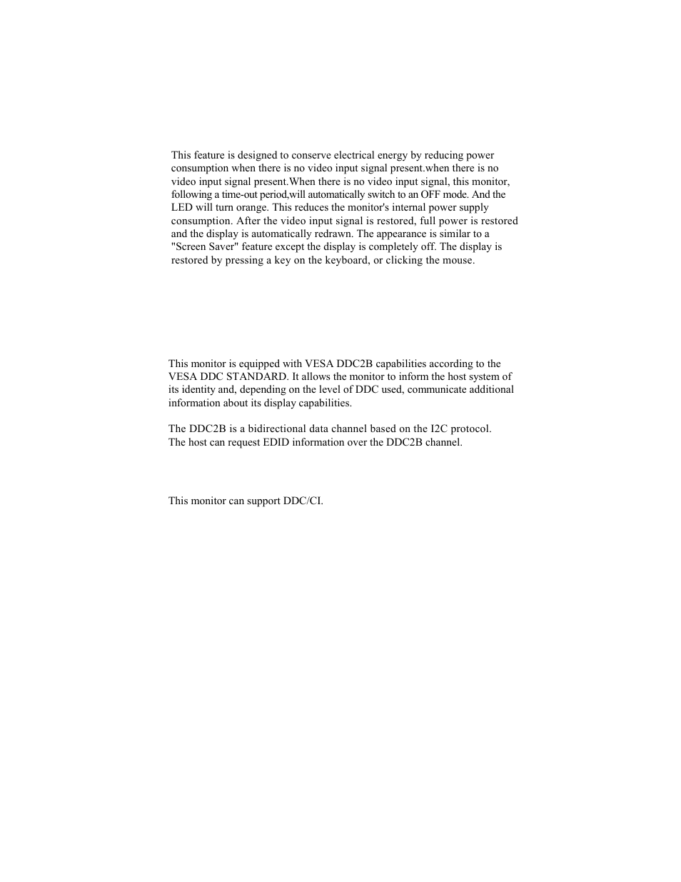 Plug and play | Lenovo ThinkVision E54 User Manual | Page 15 / 24