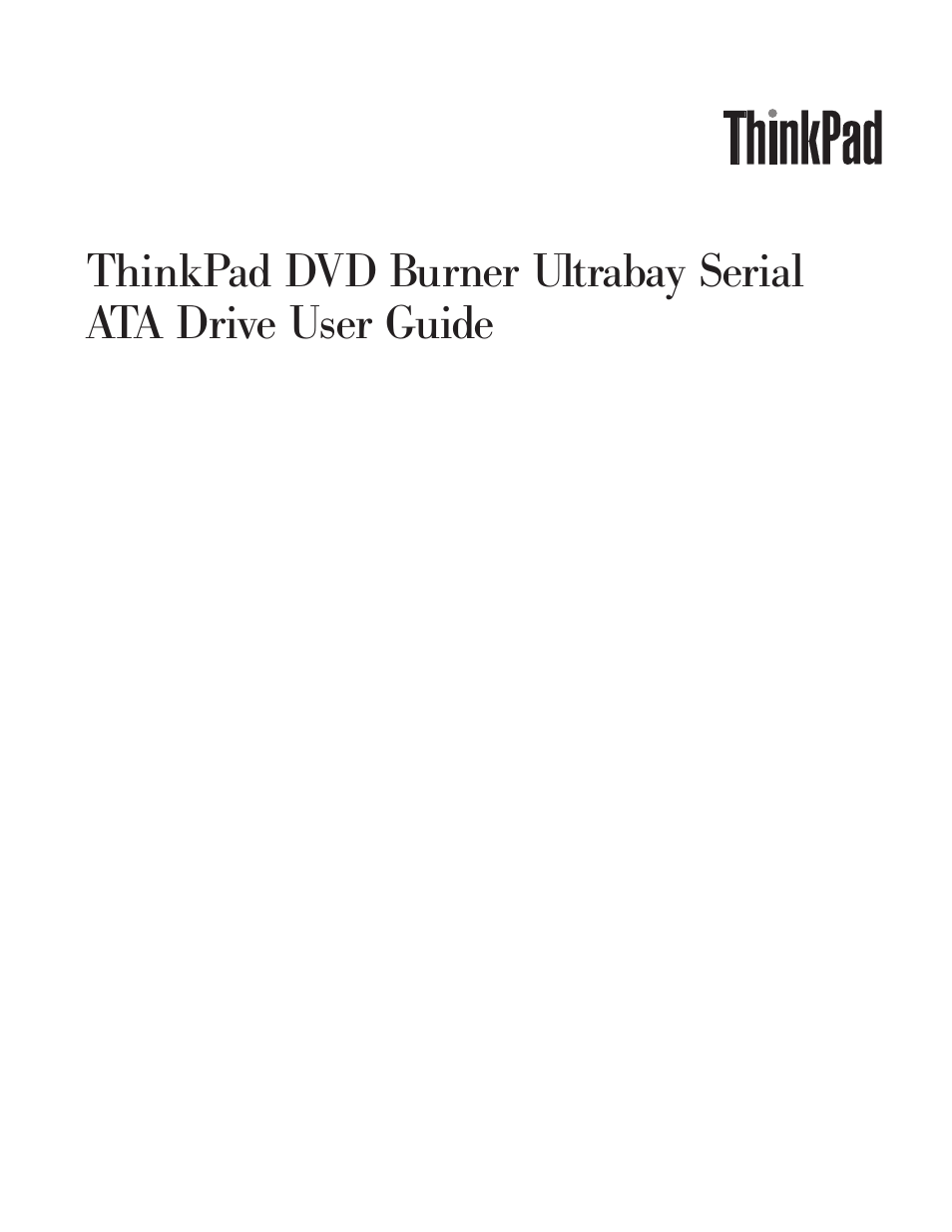 Lenovo ThinkPad 43N3222 User Manual | 40 pages