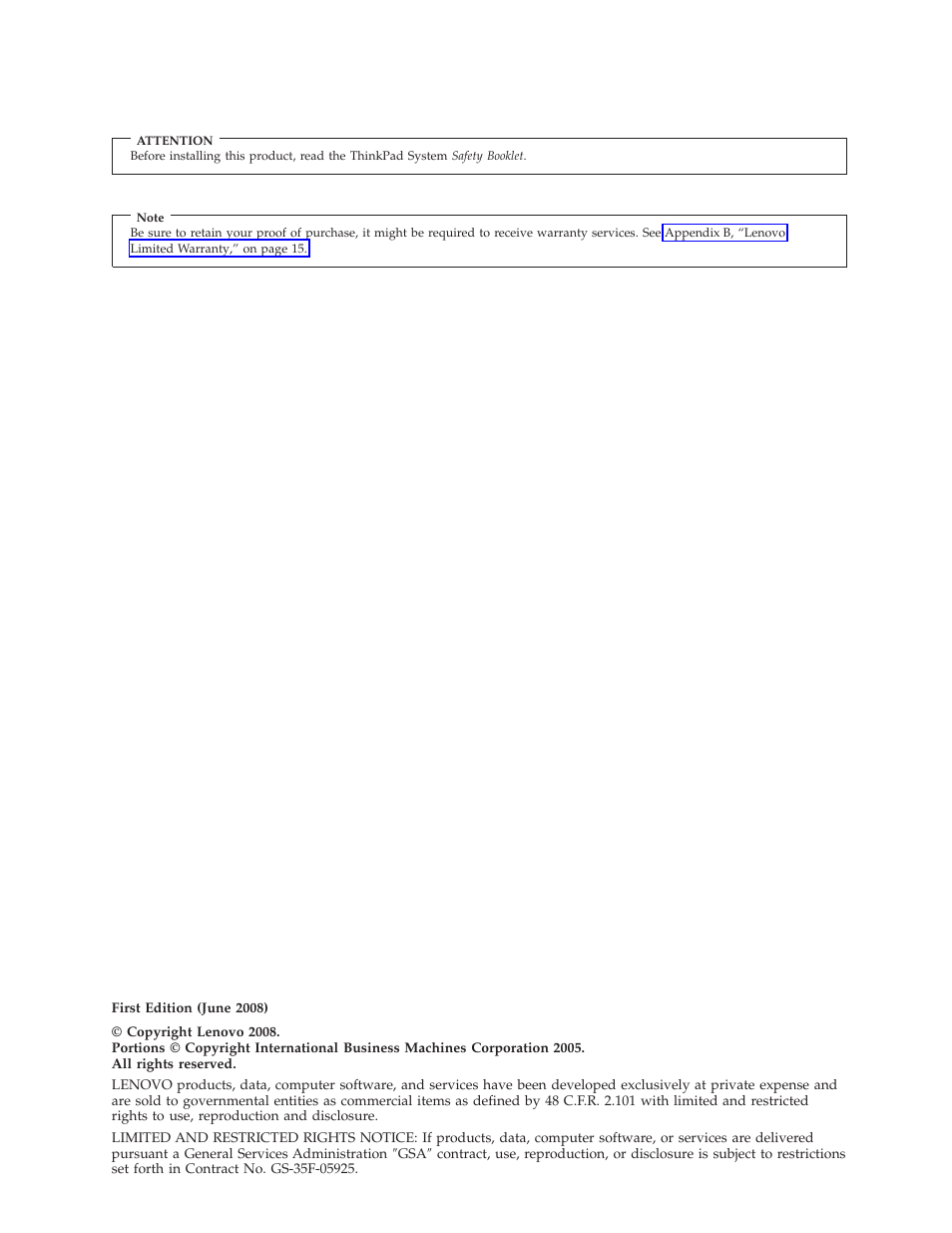 Lenovo ThinkPad 43N3222 User Manual | Page 4 / 40
