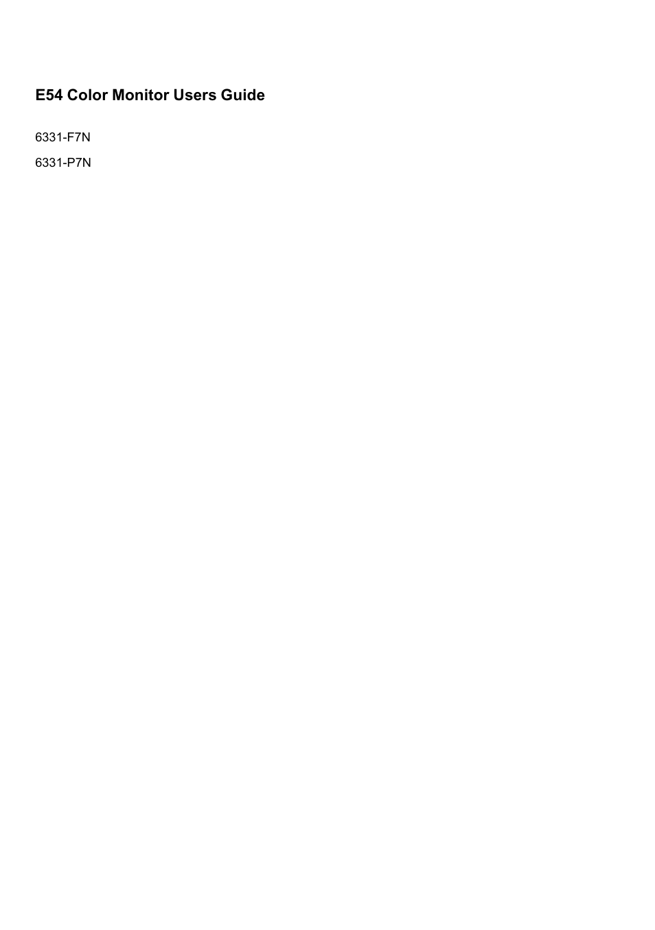 Lenovo E54 User Manual | Page 2 / 18