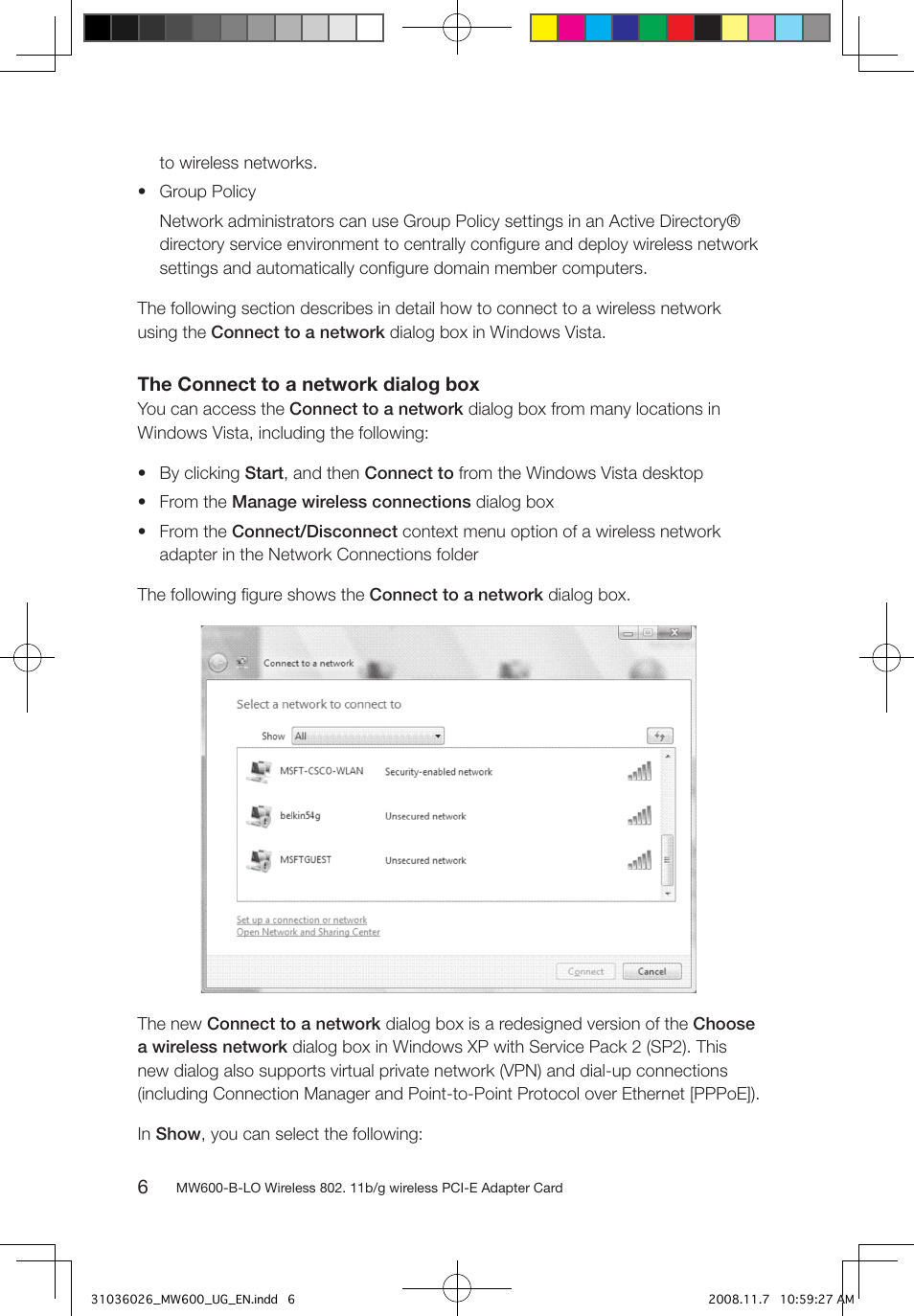 Lenovo NETWORK CARD - WIRELESS ADAPTER MW600-B-LO User Manual | Page 9 / 19