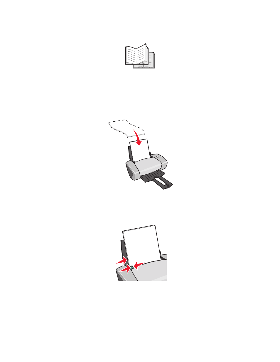 Printing a booklet, Step 1: load the paper | Lenovo 3110 User Manual | Page 22 / 70