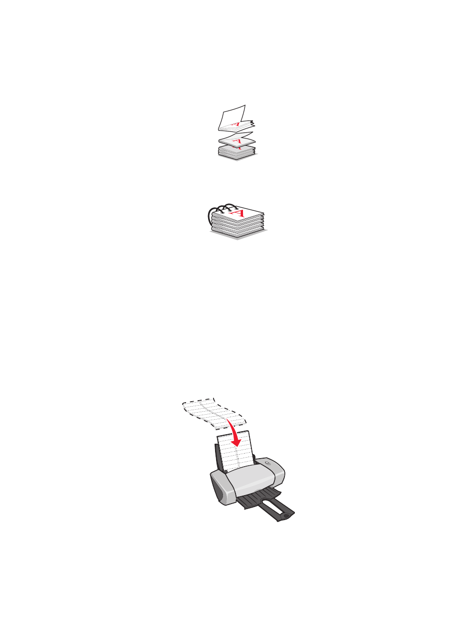 4 bind the bundles to complete your booklet, Printing labels, Step 1: load the labels | Lenovo 3110 User Manual | Page 25 / 70