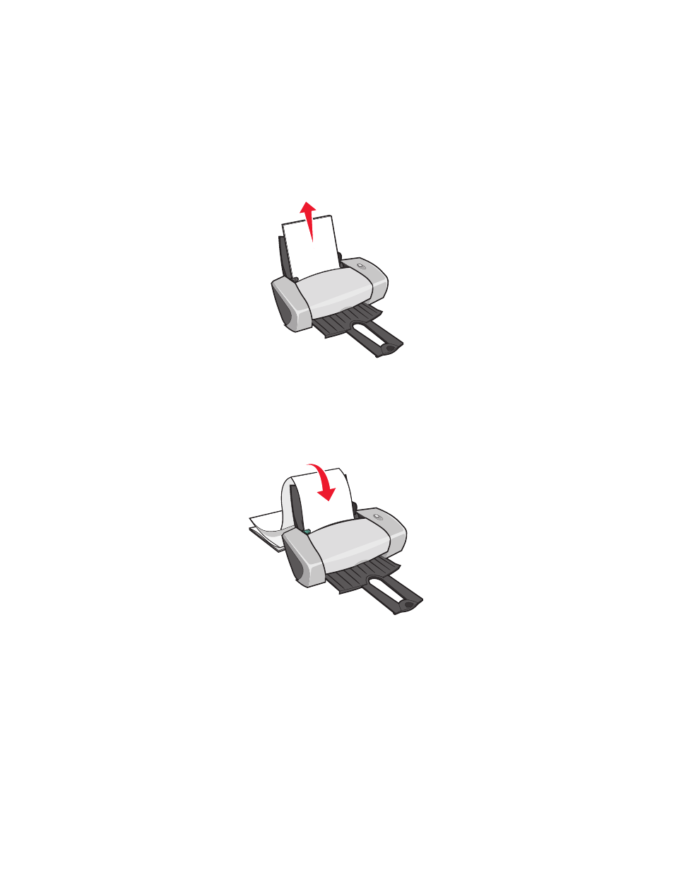 Printing a banner, Step 1: load the banner paper, 1 remove any paper from the printer | Lenovo 3110 User Manual | Page 38 / 70