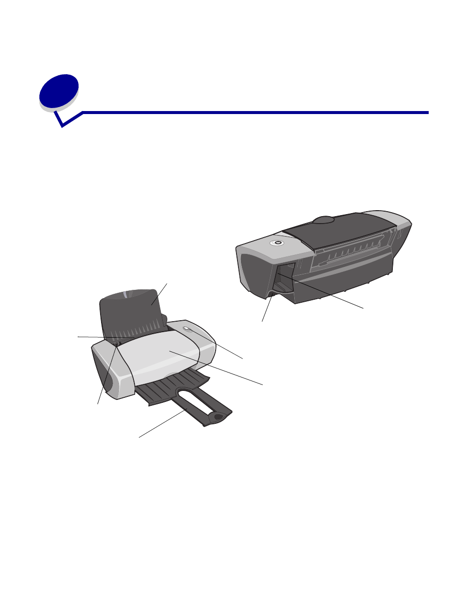 Printer overview, Understanding the printer parts, Lenovo3110digitalprinter | Chapter 1: printer overview | Lenovo 3110 User Manual | Page 5 / 70