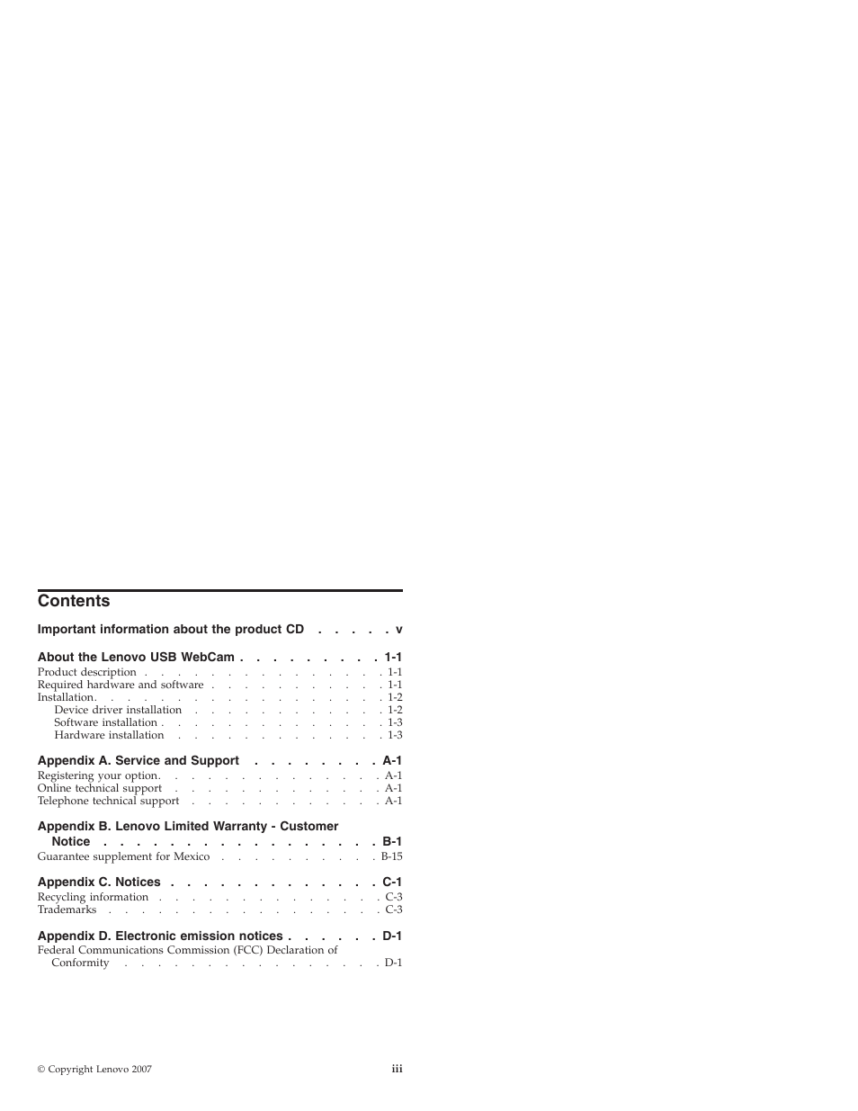 Lenovo 41N5719 User Manual | Page 3 / 46