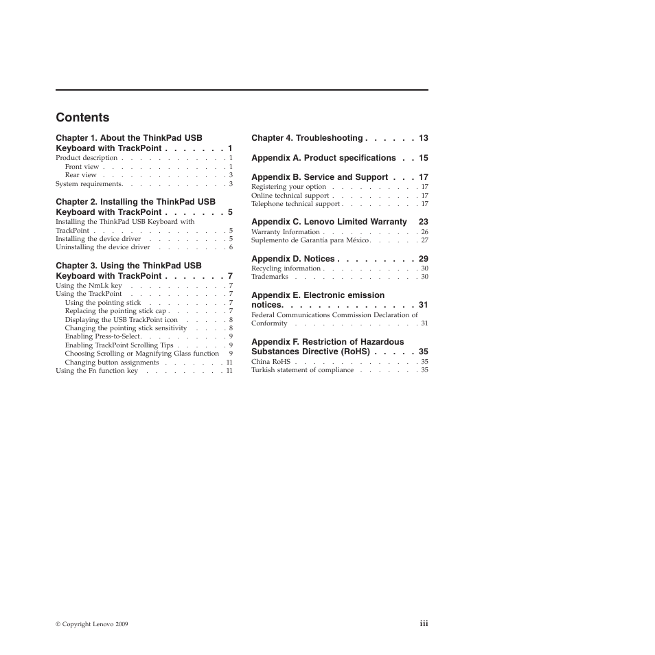 Lenovo SK-8855 User Manual | Page 5 / 44