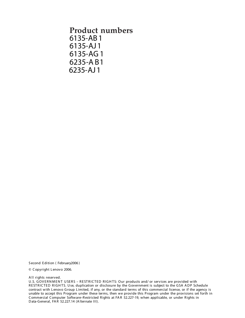 Product, Numbers | Lenovo L191 User Manual | Page 2 / 29