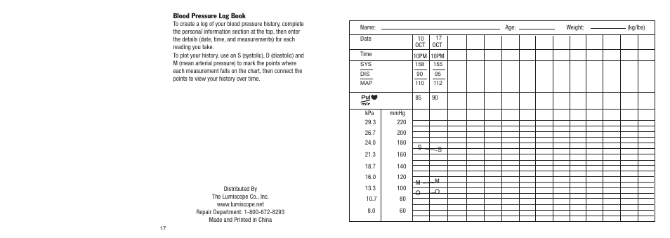 Lumiscope 1145 User Manual | Page 10 / 11