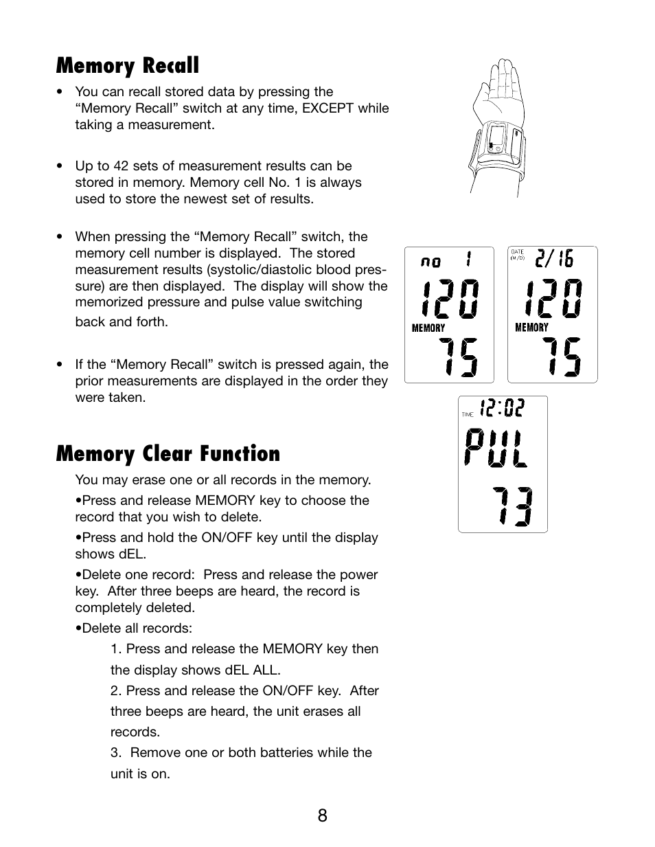 Lumiscope 1098 User Manual | Page 8 / 11