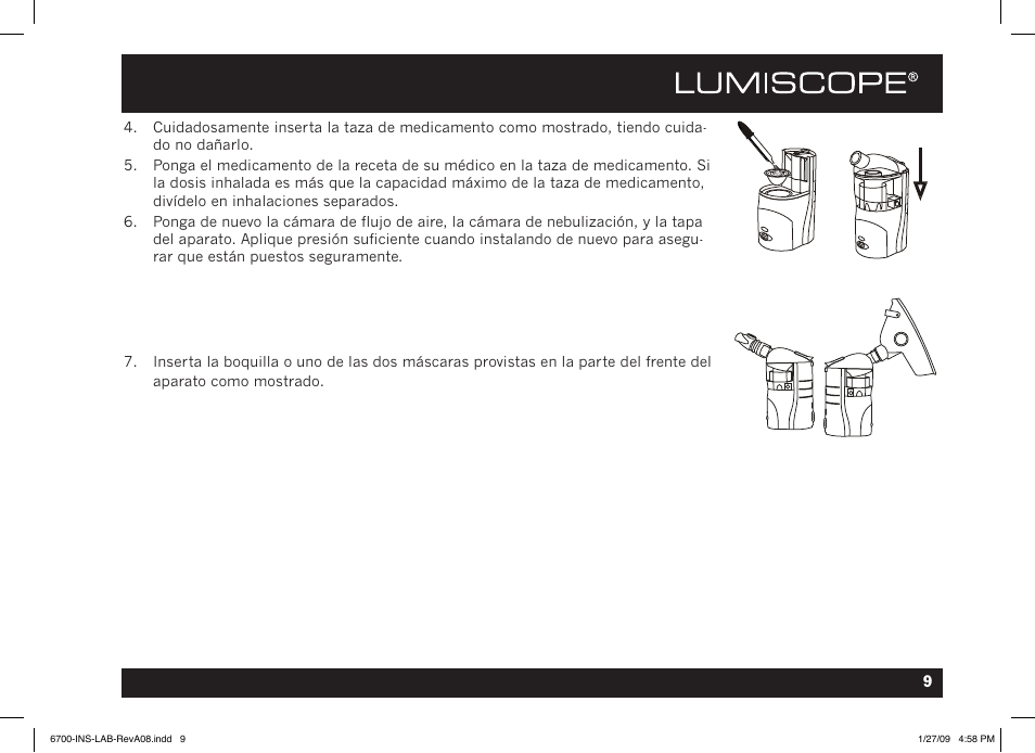 Lumiscope 6700 User Manual | Page 27 / 36