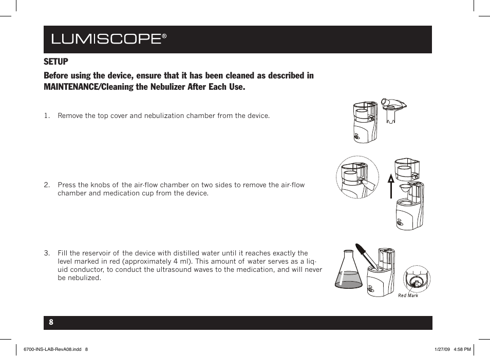 Lumiscope 6700 User Manual | Page 8 / 36