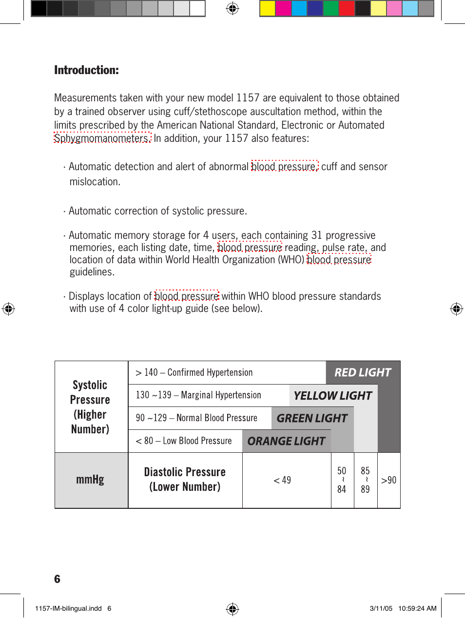 Introduction | Lumiscope 1157 User Manual | Page 6 / 36