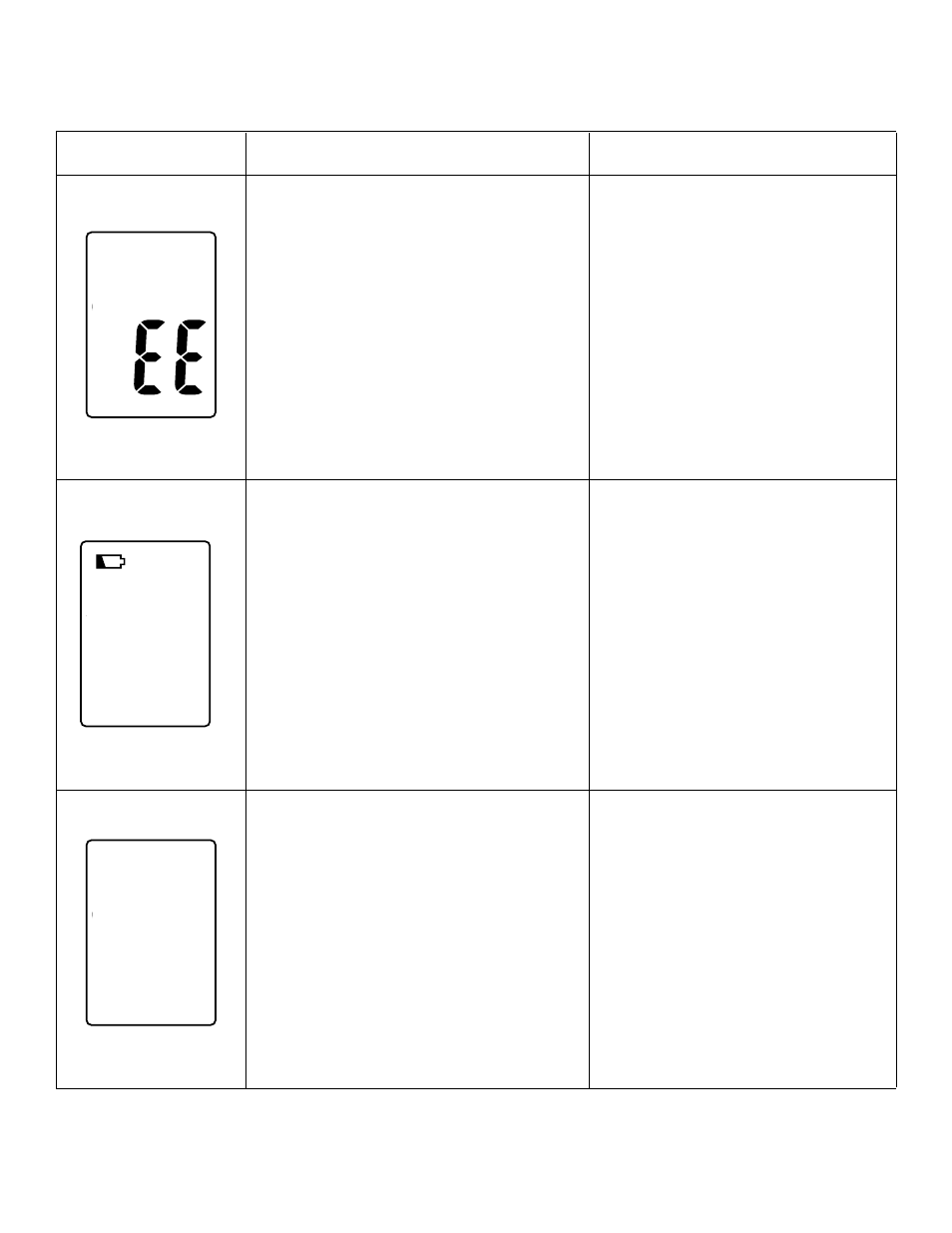 Description of display marks | Lumiscope 1095 User Manual | Page 9 / 11