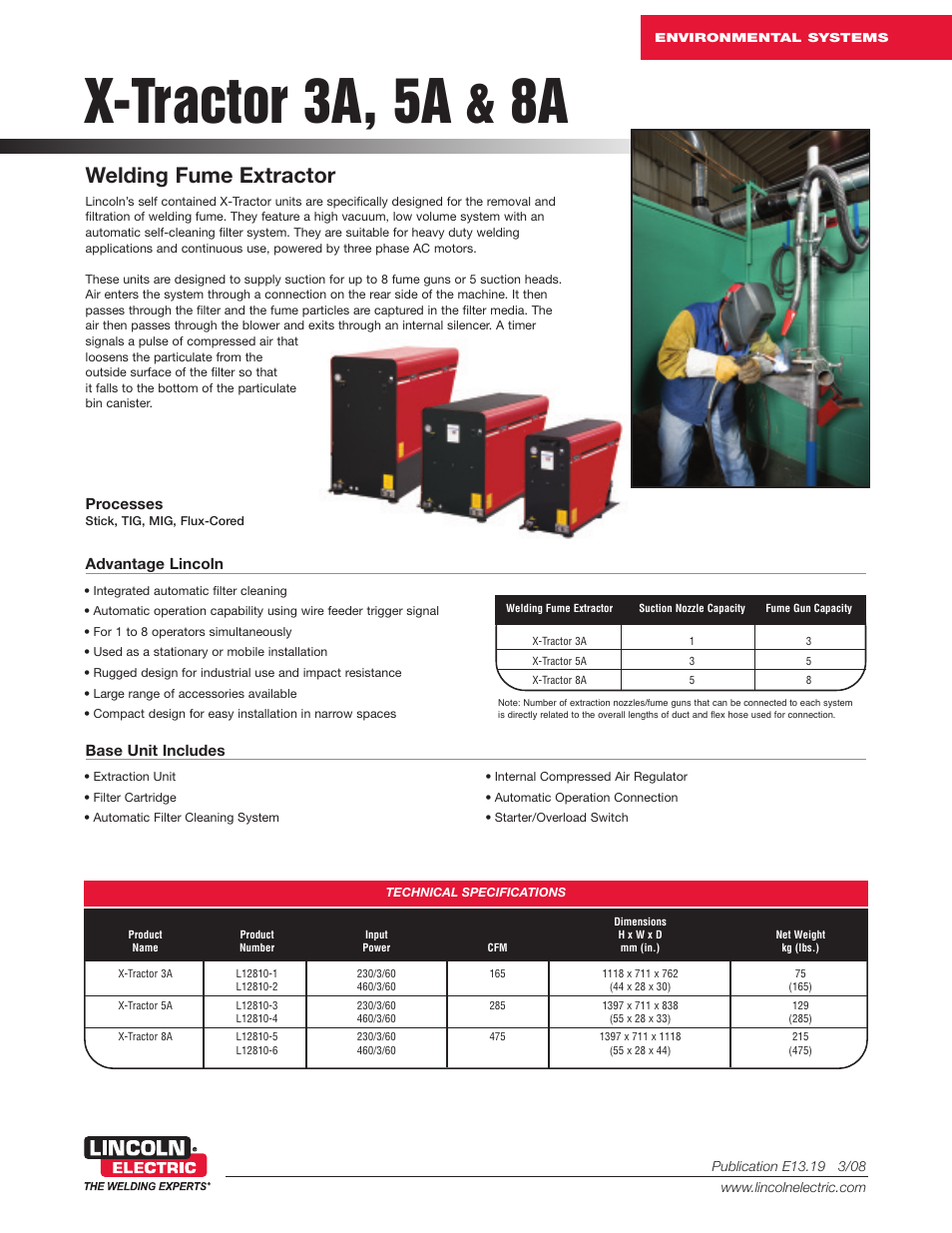 Lincoln Electric L12810-5 User Manual | 4 pages