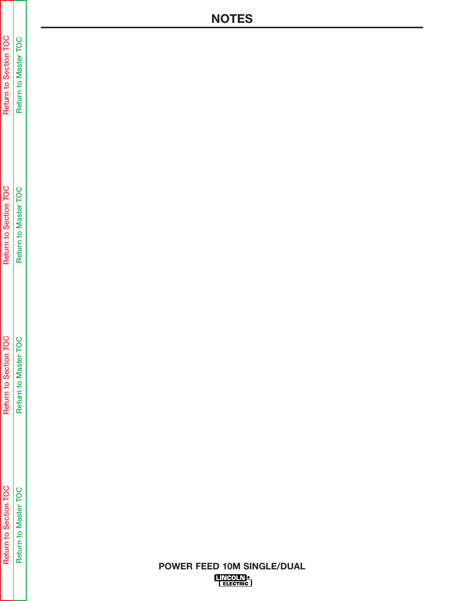 Lincoln Electric POWER FEED 10M SINGLE/DUAL SVM172-A User Manual | Page 120 / 151