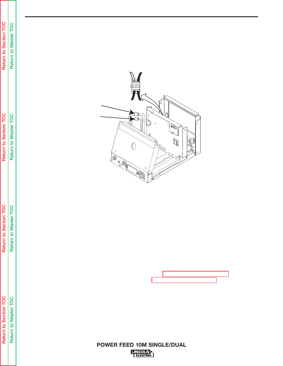 Troubleshooting and repair, Drive motor test (continued) | Lincoln Electric POWER FEED 10M SINGLE/DUAL SVM172-A User Manual | Page 126 / 151